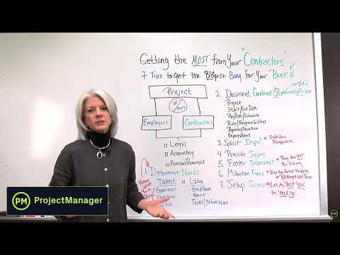 Getting the Most from Contractors Video
