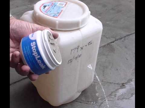 how to stop a leak
