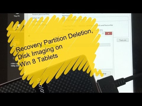 video-linktoworks-Windows 8 1 Tablet Disk Image and Recovery Partition...