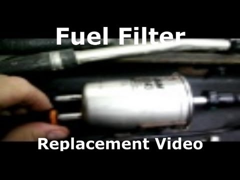 Ford Fuel Filter Replacement Change How to,Do it yourself