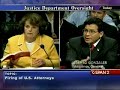 part 10 of 32  senate judiciary committee with alberto gonzales.  senator dianne feinstein questions gonzales. 7/24/07
keep in mind: gonzales was given each and every question he would be asked beforehand. nothing was a surprise - there was absolutely no 