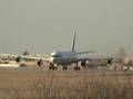 Olympic A343 departs YUL on runway 24L