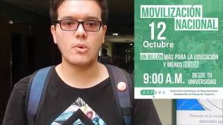 ¡Nos movilizamos por un billón más para la educación!