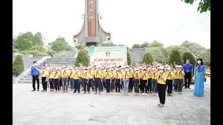 Liên đội trường TH Yên Thanh kết nạp 80 đội viên mới