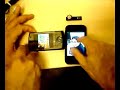 video of the htc polaris p3650 next to an iphone (tm). touchflo compared to the iphone ui.