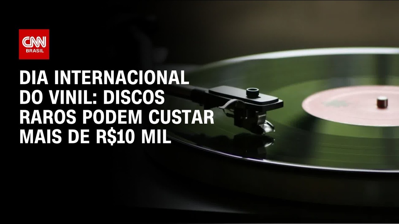 Discos raros de vinil podem custar mais de R$10 mil  | LIVE CNN