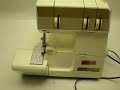 White Serger 216 Jaguar