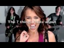 7 Things- Miley Cyrus with lyrics