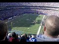 NY Giants 11/22/09 marine flyover