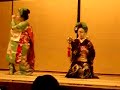 Maiko dancing Maiko dancing