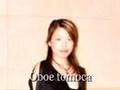 Oboe tomoca plays Moonlit with strings. オーボエ