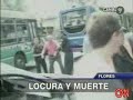 CRAZY MAN DRIVES HIS CAR INTO A CROWD