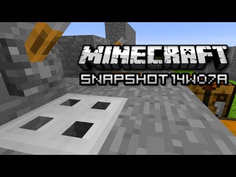 Minecraft: Transforming Villagers, Remote Keys, and More! (Snapshot 14w07a)