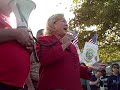 Part 2 - Mary Landrieu speaks to the Tea Party crowd prior to her town hall meeting
