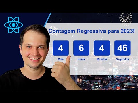 PROJETO DE CONTAGEM REGRESSIVA COM REACT JS - PROJETO DE REACT PARA INICIANTES