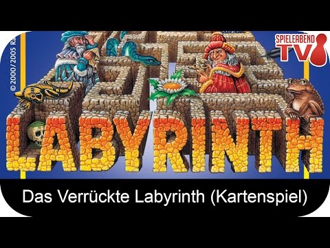 Let's Play • Das Verrückte Labyrinth (Kartenspiel) • Anleitung + Spiel