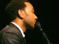 john legend singing ordinary people at the kings & queens bash in philly on 7/26... special guest harmonica player fred yonnet