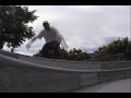 marshall doing a pop shuv down the 2 block