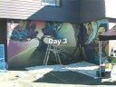 GROWING NEW WINGS mural timelapse GROWING NEW WINGS mural timelapse