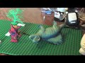 Devil Fighting Dino Devil Fighting Dino