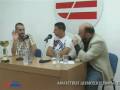 Αθλητικό πάνελ: Συζήτηση με τον Sergio Koke, ποδοσφαιριστή του Άρη, στις 10 Μαϊου 2007, με την συμμετοχή των σπουδαστών αθλητικής δημοσιογραφίας του ΙΕΚ Ξυνή.