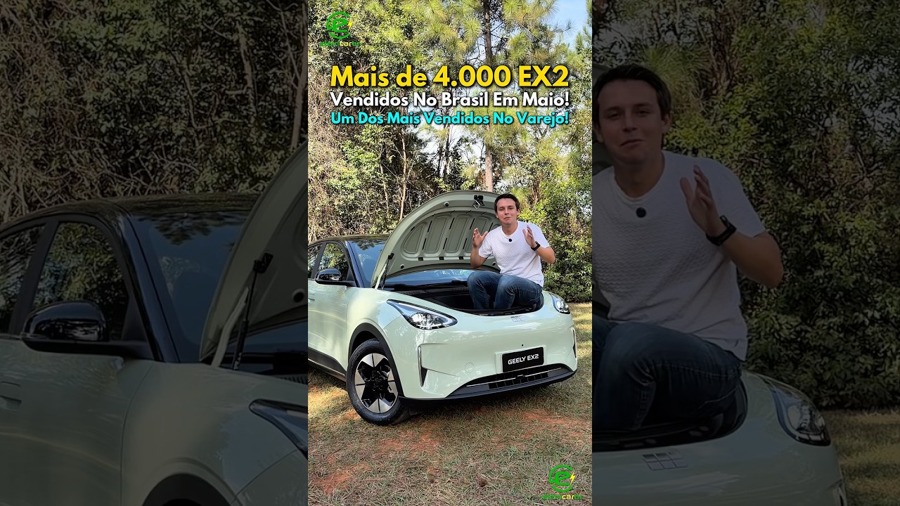 + 4.000 Geely EX2 Vendidos em Maio! IPVA Grátis no Distrito Federal!