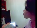 Giovanna bravinha chamando os primos. hahaha
