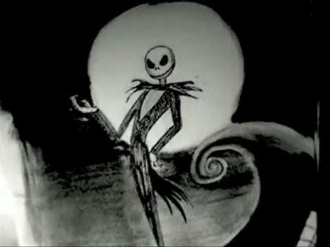 how to draw jack skellington