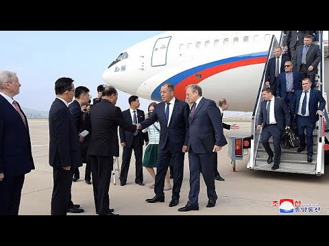 Sergej Lawrow, russischer Auenminister, besucht Pjn ...