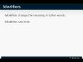 videos de Knewton.com GMAT Verbal - Modifiers