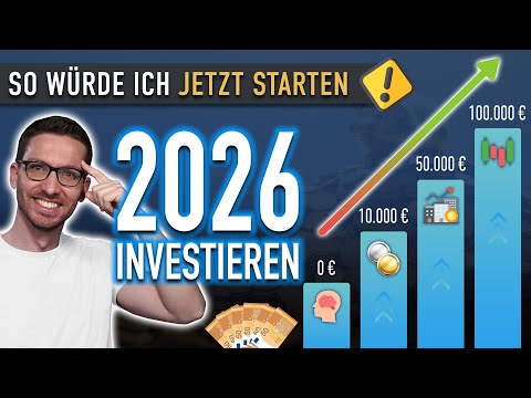 Investieren 2026: So würde ich JETZT 200 € mtl. investieren 2026!