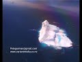Icebergs off New Zealand
