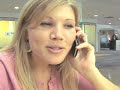 Googlers try out the new Google Mobile App with Voice Search