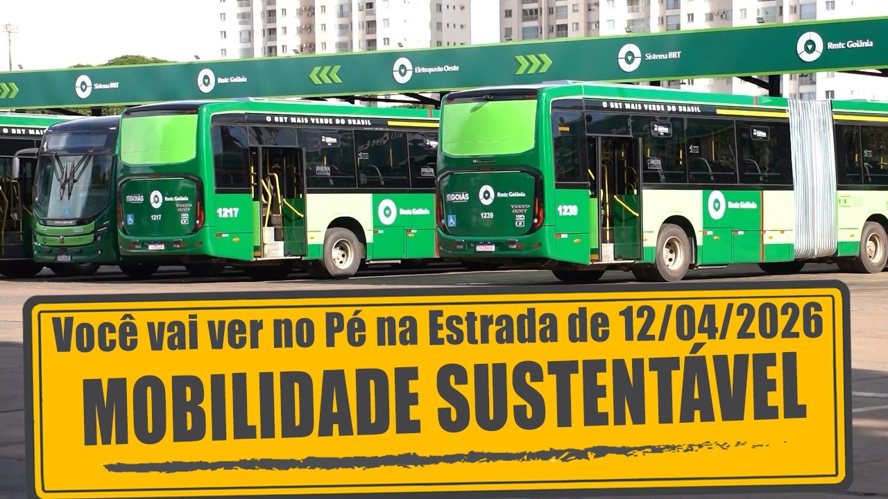 Mobilidade sustentável: veículos elétricos e hibridos e ônibus articulado a gás