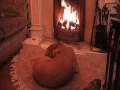 Jailhouselawyer and Rocky enjoy the fire
