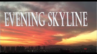 Stunning Evening Skyline | Spectator City Sunset Video | A City at Twilight