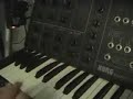 Korg MS-10 with modded MG range