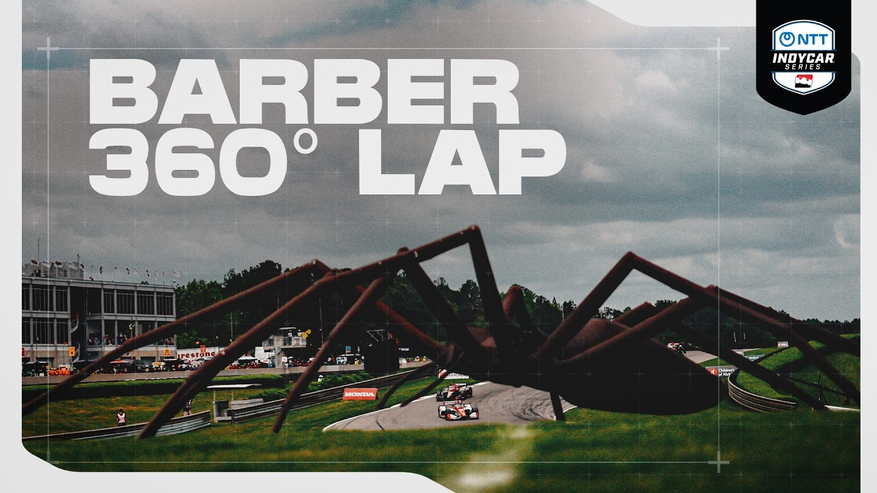Experience a 360° Ride at Barber Motorsports Park | 2026 INDYCAR