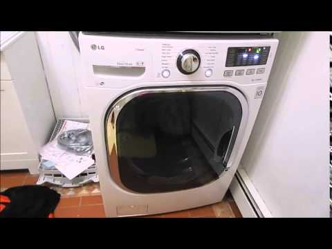 WM3570 LG Washer and Dryer bad installation by Home Depot