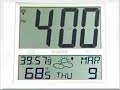 La Crosse Atomic Clock & Weather Forecast from Yugster.com