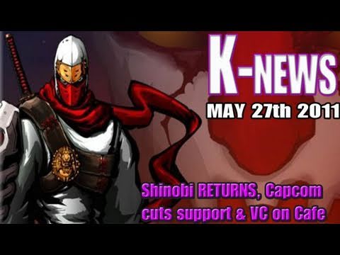 preview-News: Shinobi 3DS,Capcom cuts support & Wii2 Virtual Console (Kwings)