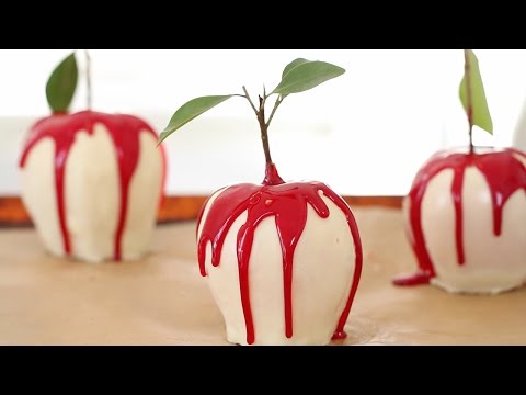 how to dye apples