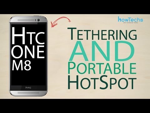 how to turn htc one x into wifi hotspot