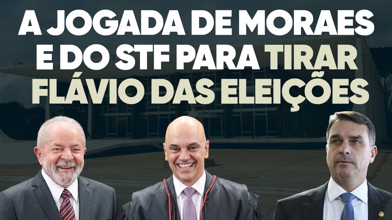 🚨 Moraes nem disfarça mais e abre inquérito contra Flávio Bolsonaro