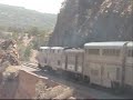 Amtrak SW Chief in Sangre de Christo Mountains Amtrak SW Chief in Sangre de Christo Mountains