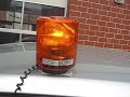 FER Rundumleuchte Blitzlicht Gelb Magnet Kabel OVP 12V FER Rundumleuchte Blitzlicht Gelb Magnet Kabel OVP 12V