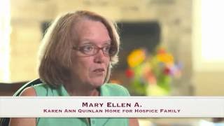 Mary Ellen Adams tells us about her experience at the Home for Hospice