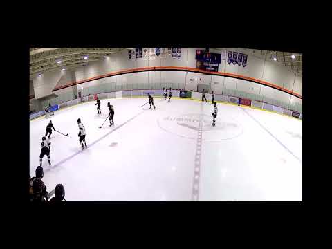 Liam #6 (Black) makes a hit against #7 White (Jan13/24)
