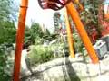 Tatsu at Six Flags Magic Mountain - Front Seat