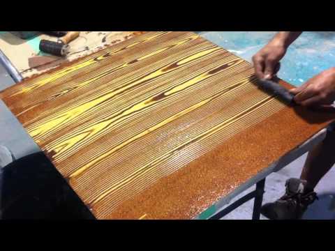 how to paint so it looks like wood